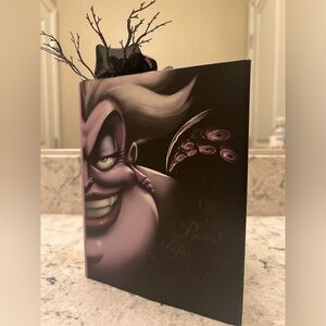 Upcycled/handcrafted Book Vase - “Poor Unfortunate Soul” Disney Villian